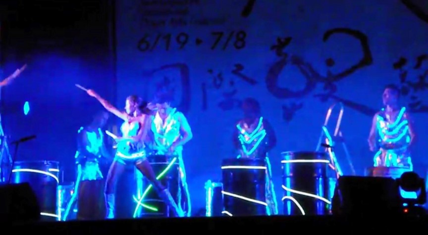 LED幻鼓團 | 神秘花園馬戲團LED幻鼓秀 1 LED幻鼓團 | 神秘花園馬戲團LED幻鼓秀 1